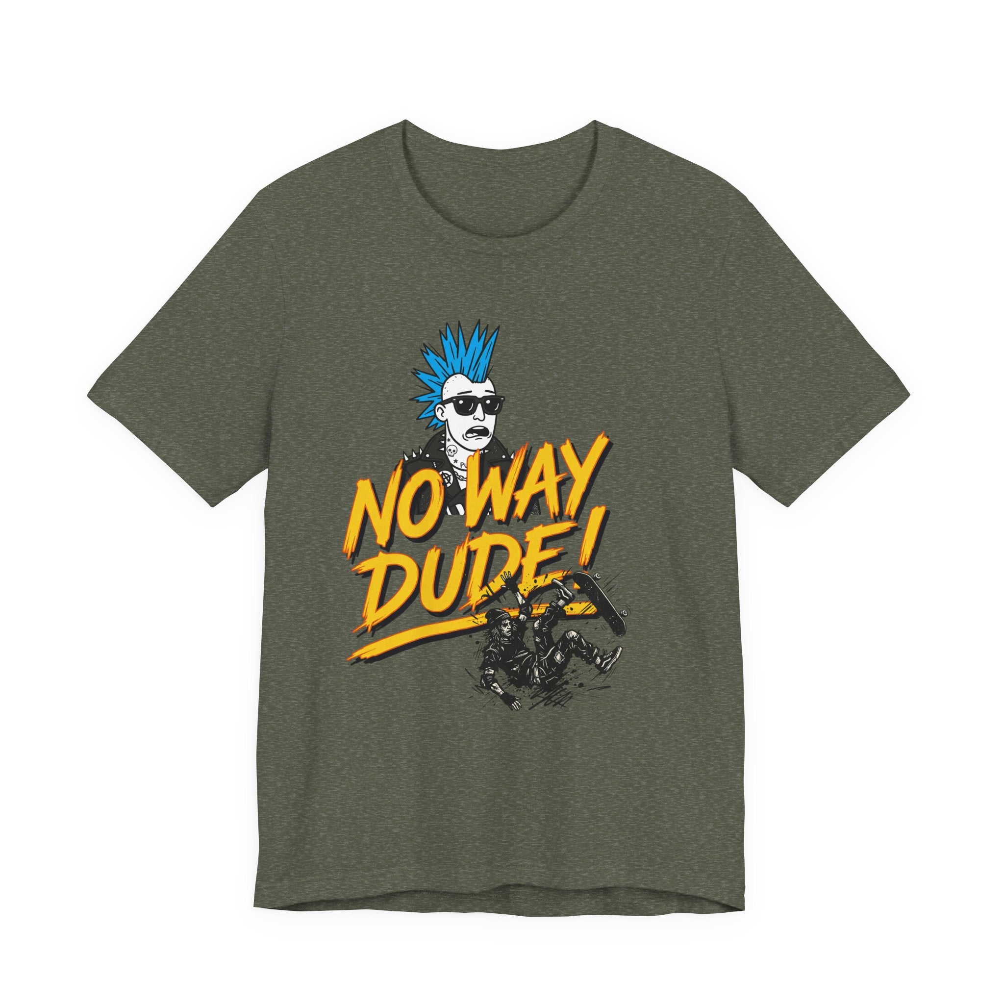 No Way Dude - Retro Gamer - Skate Or Die T-Shirt