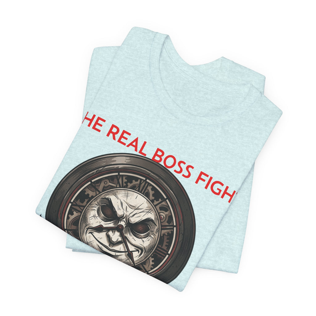 The Real Boss Fight: Scheduling T‑Shirt