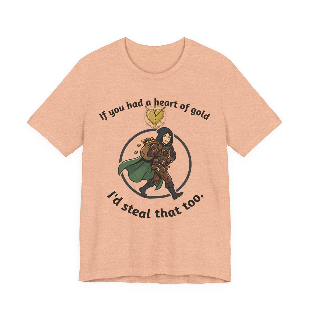 Heart of Gold - Rogue Shirt Design