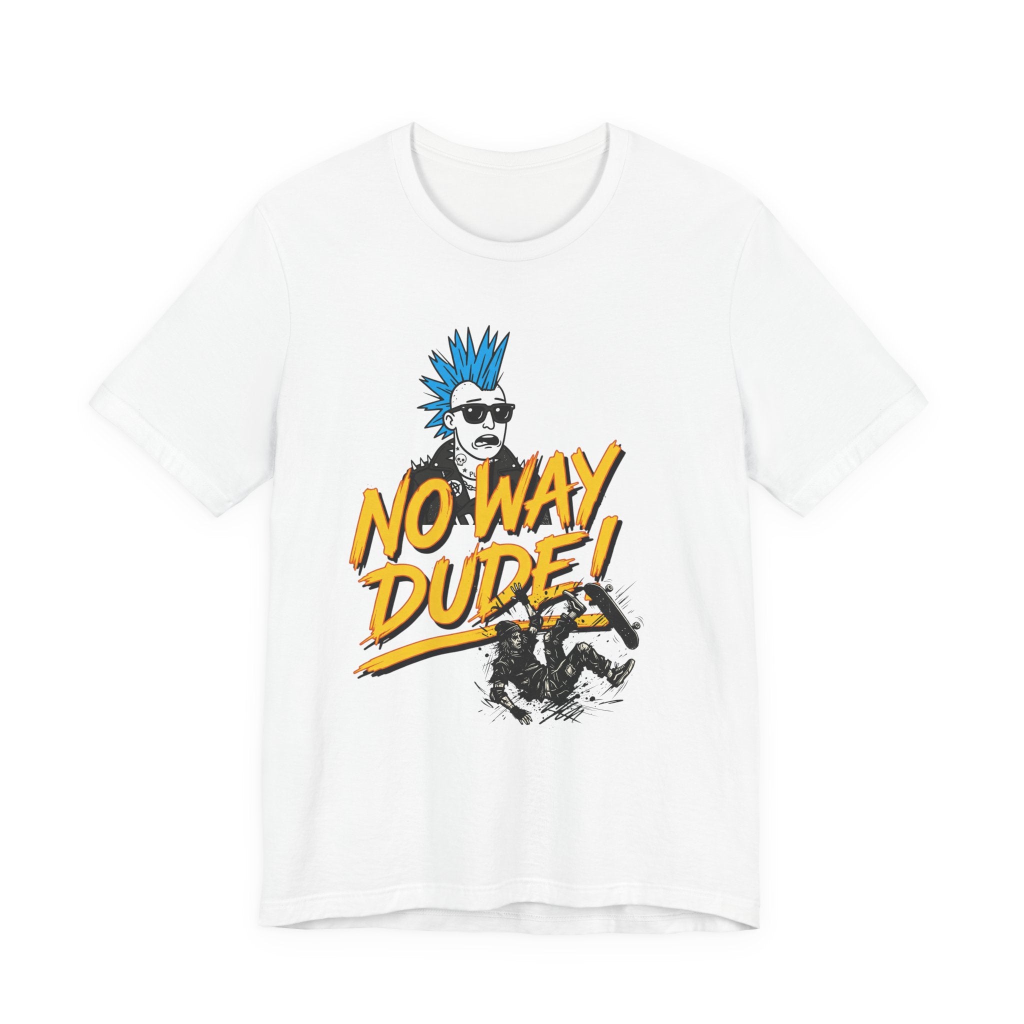 No Way Dude - Retro Gamer - Skate Or Die T-Shirt