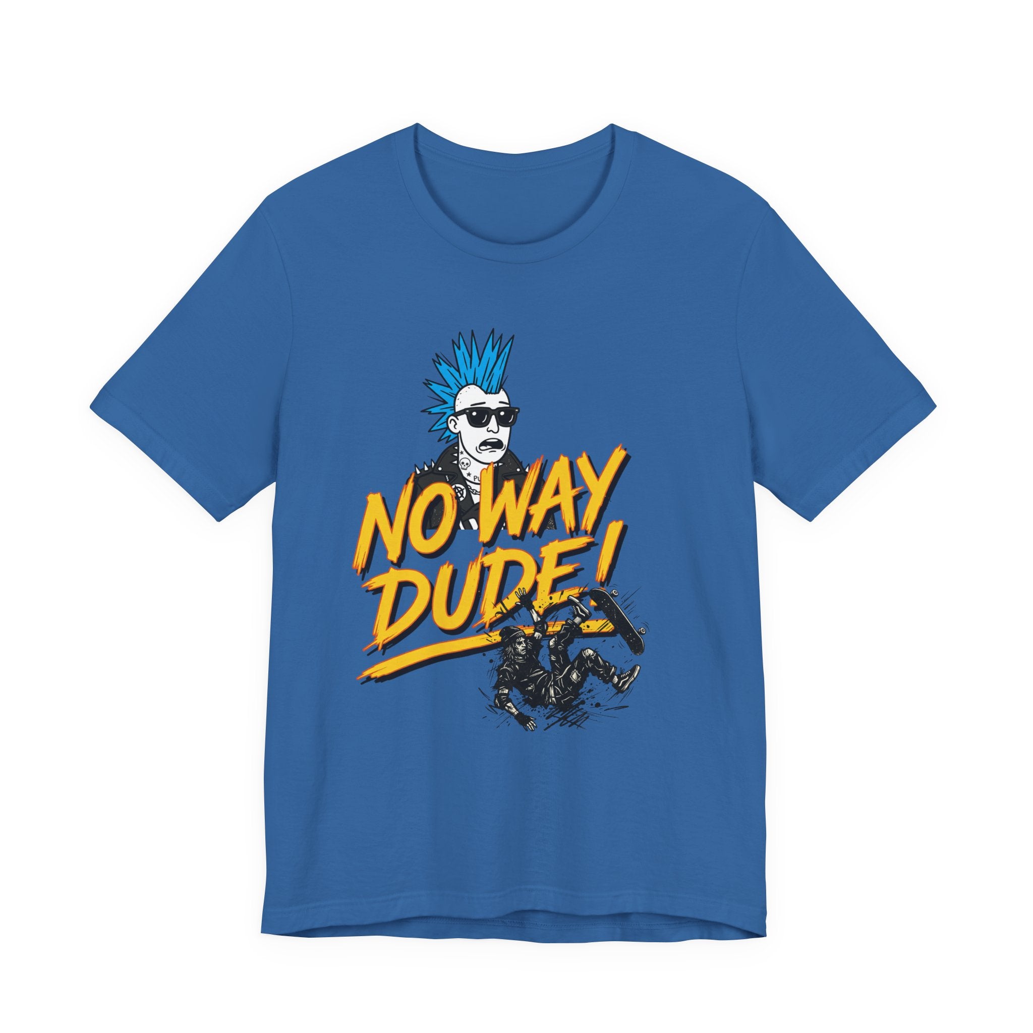 No Way Dude - Retro Gamer - Skate Or Die T-Shirt