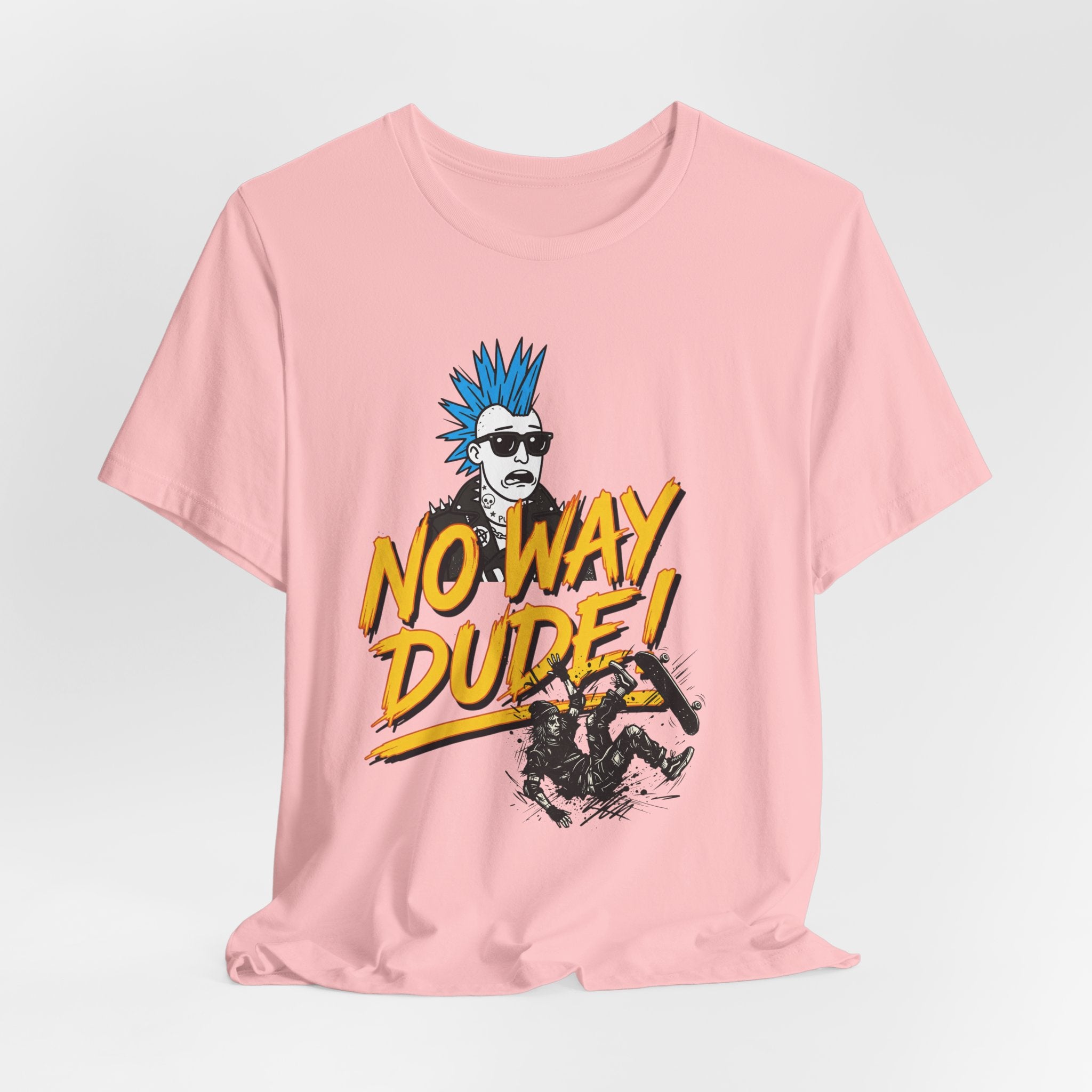No Way Dude - Retro Gamer - Skate Or Die T-Shirt