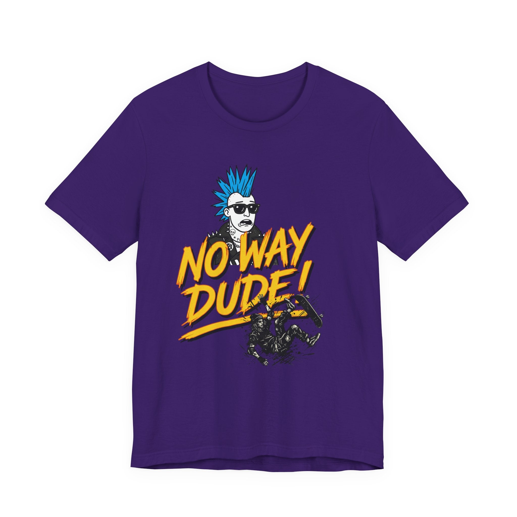No Way Dude - Retro Gamer - Skate Or Die T-Shirt