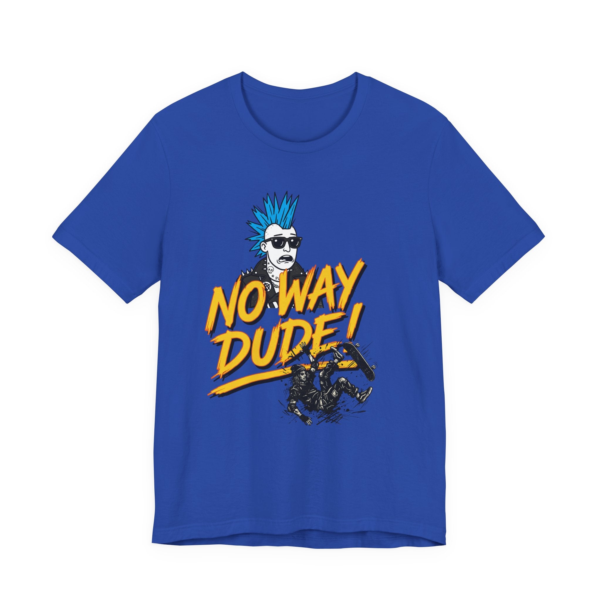 No Way Dude - Retro Gamer - Skate Or Die T-Shirt