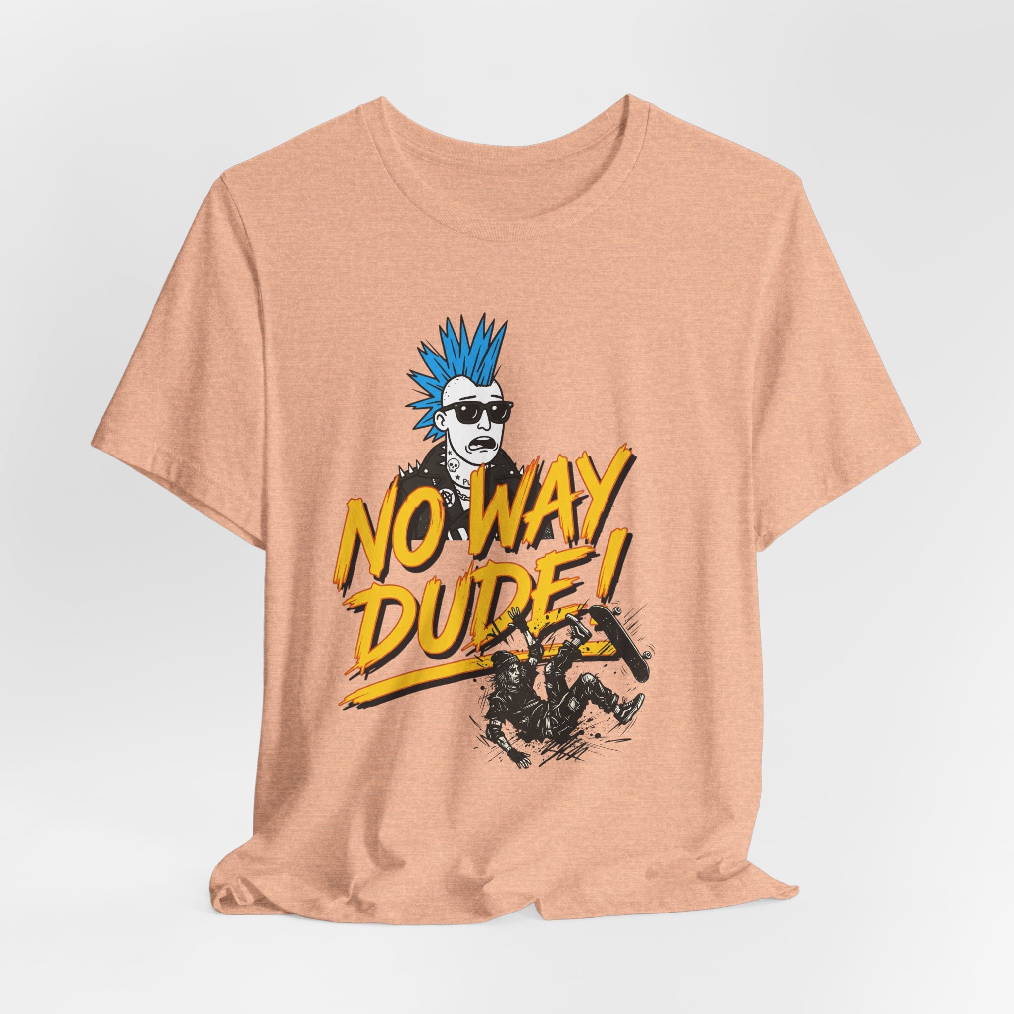 No Way Dude - Retro Gamer - Skate Or Die T-Shirt