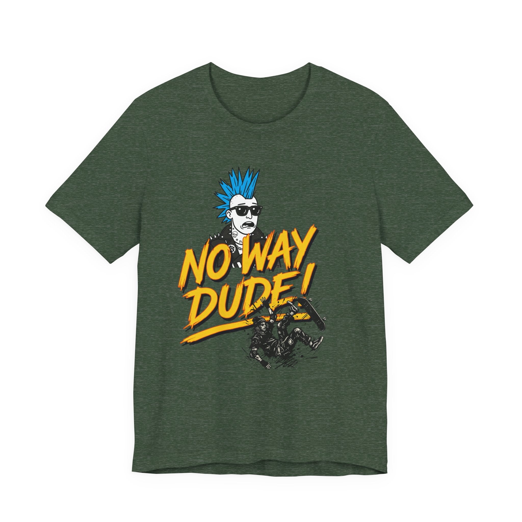 No Way Dude - Retro Gamer - Skate Or Die T-Shirt