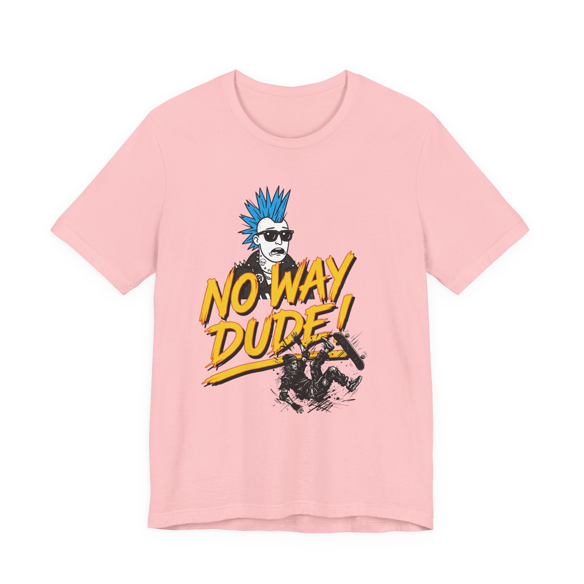 No Way Dude - Retro Gamer - Skate Or Die T-Shirt