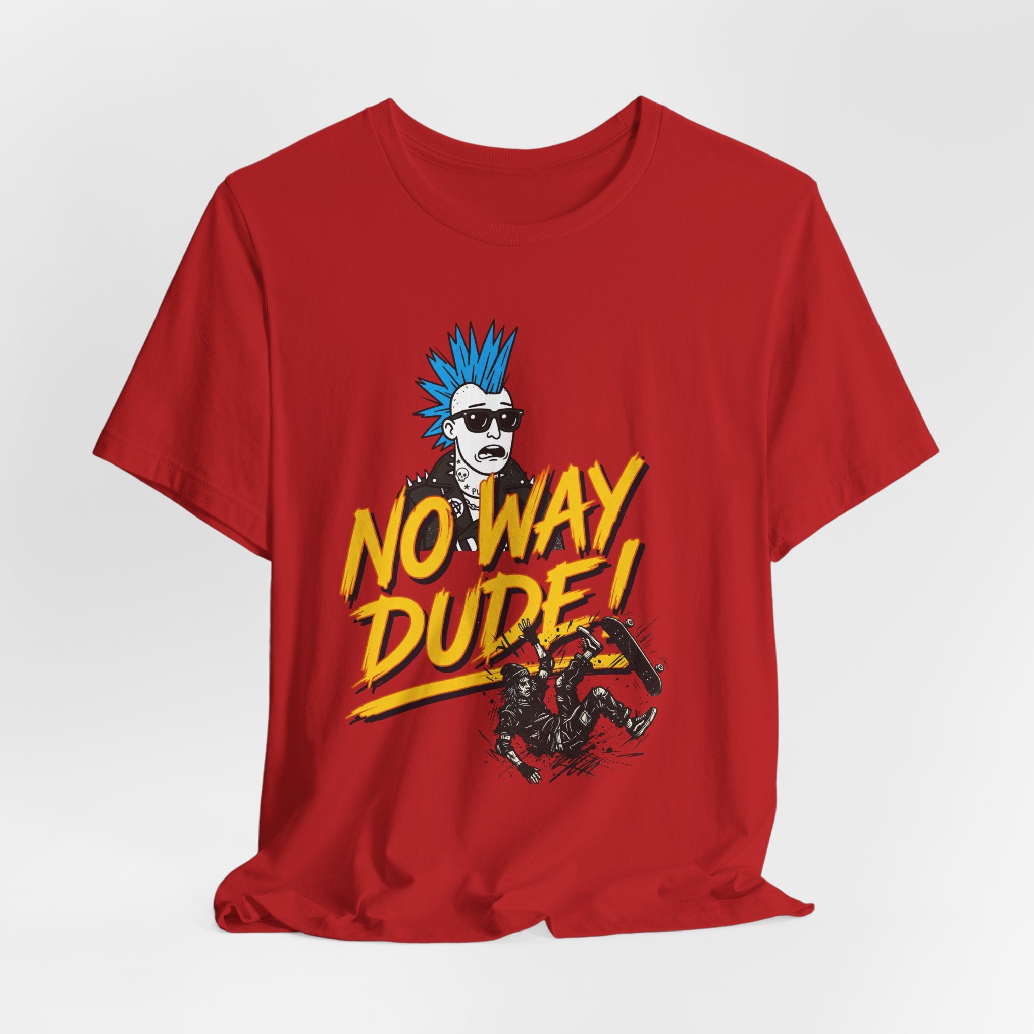 No Way Dude - Retro Gamer - Skate Or Die T-Shirt