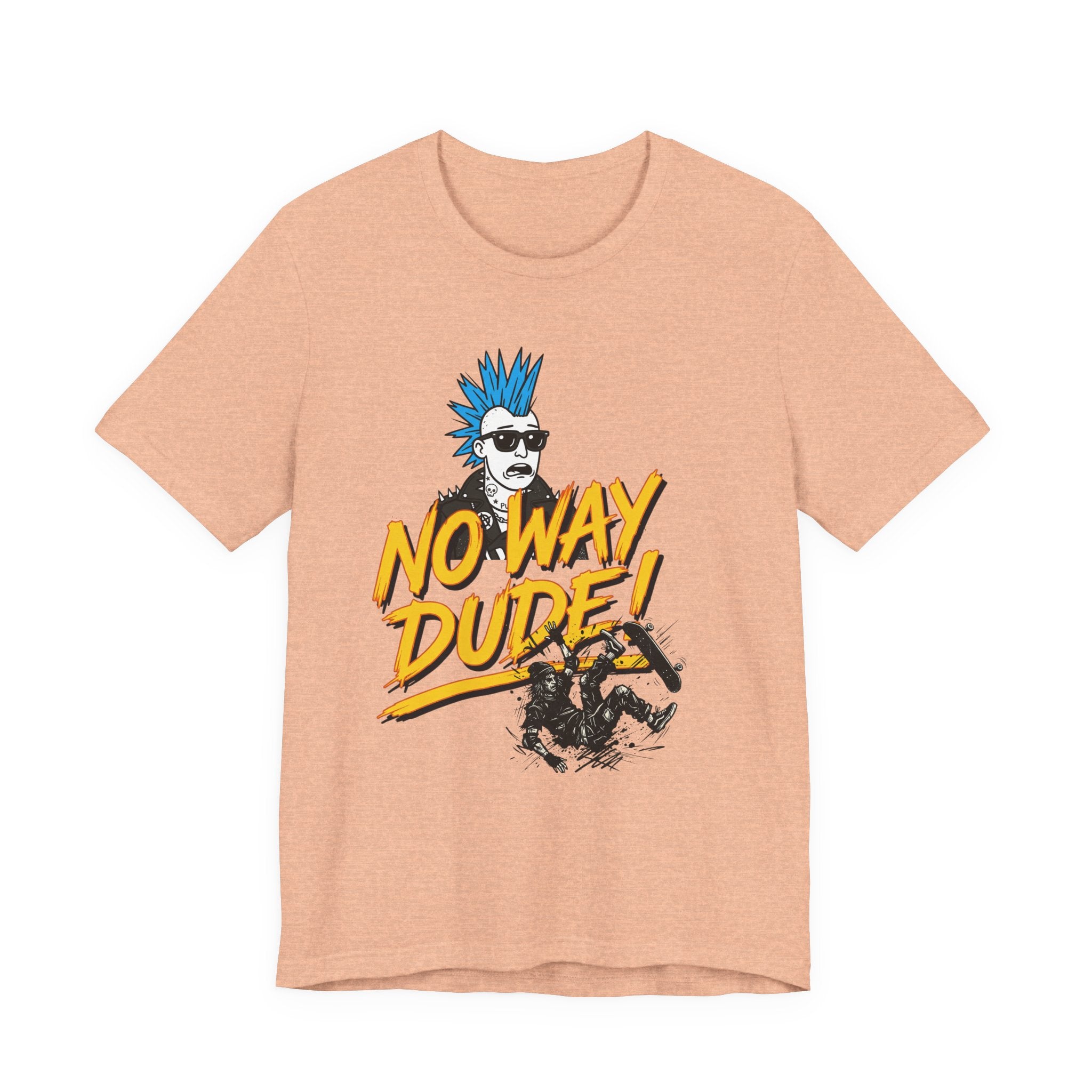 No Way Dude - Retro Gamer - Skate Or Die T-Shirt